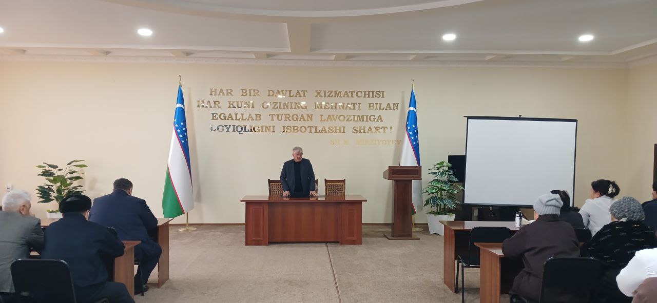 Korrupsiyaga qarshi kurashish mavzusida targ‘ibot va tushuntirish ishlari o`tkazildi.