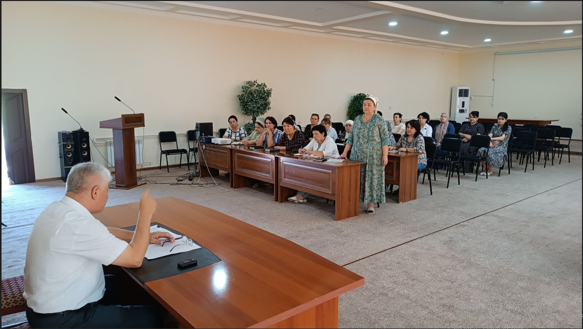 Xorazm San-Epid boshqarmada ishchi xodimlar o`rtasida Korrupsiyaga qarshi kurashish mavzusida yig`ilish o`tkazildi.