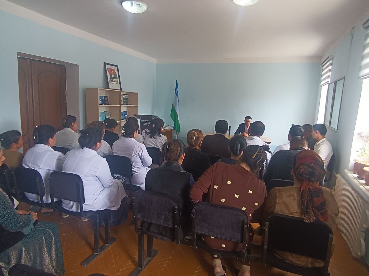 Gurlan tumanida odob-axloq va korrupsiyaga qarshi kurash masalalariga bag‘ishlangan seminar o‘tkazildi